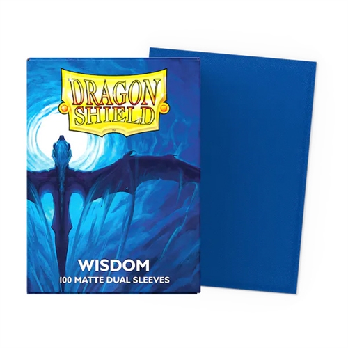 Dragon Shield - Matte Dual Wisdom Sleeves - Standard Sleeves (100 pcs)